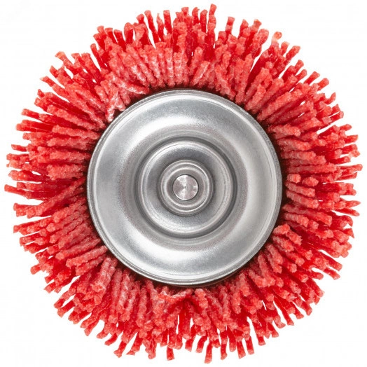 Щетка для дрели, тип ''Чашка'', нейлон, 75 мм, Profi