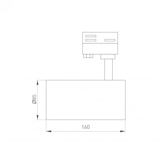Светильник LGD-CALIPSO-4TR-R85-20W Day4000-MIX (BK, 38 deg, 230V, TRIAC) (Arlight, IP20 Металл, 5 лет)
