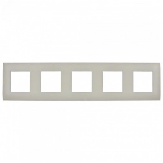 SKANDY Рамка 5-местная SK-F01B бежевый IEK