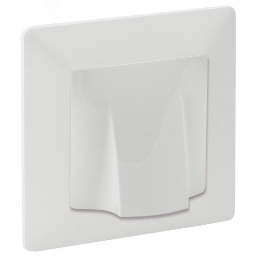 Valena LIFE Вывод кабеля с лицевой панелью Без клемм Белый