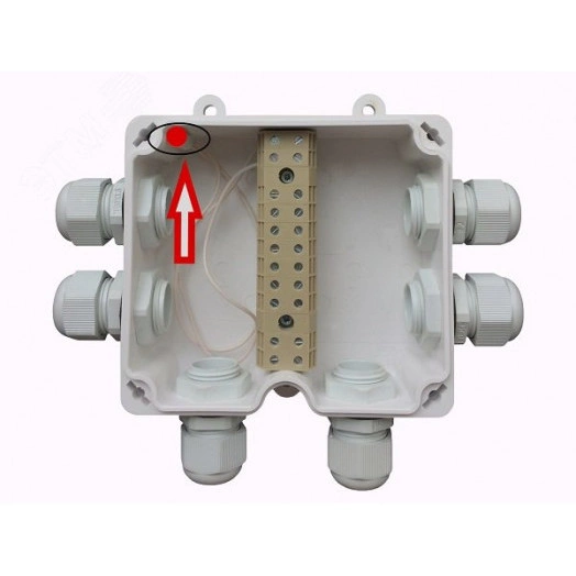 Коробка соединительная КСП-Т СЕВЕР с тампером, 24 контакта, IP66 ПАШК.685552.110 ПС