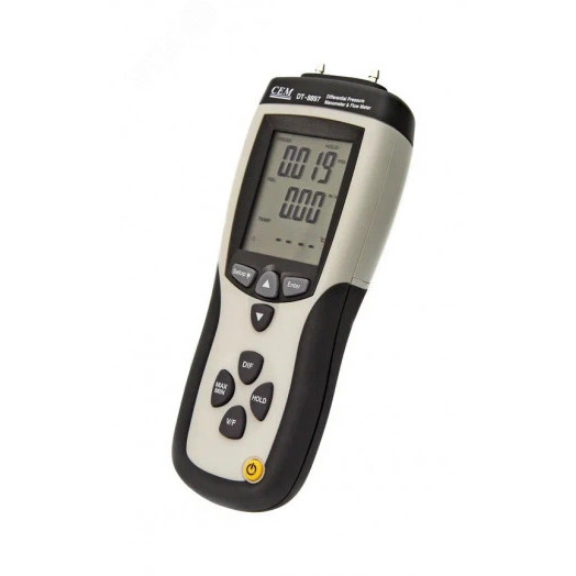 Манометр дифференциальный с функцией анемометра DT-8897