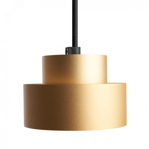 Светильник ДСО GX53 без лампы на подвесе золото