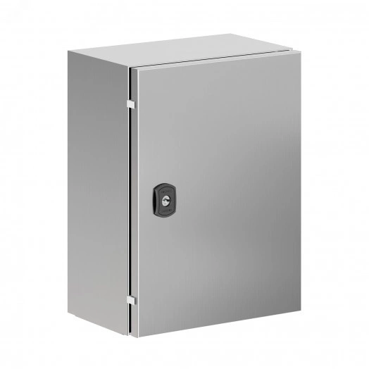 Корпус навесной STH с М/П, нержавеющая сталь AISI316, ВхШхГ 400x300x200 мм, с фланцем