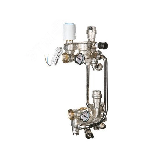 Узел насосно-смесительный с сервоприводом без насоса монтажная длина насоса 180мм VT.COMBI.S.180