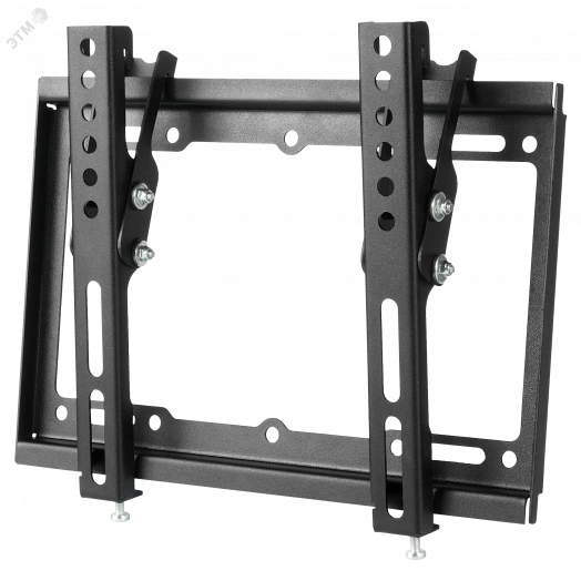 Кронштейн наклонный усиленный 2020T черный, диагональ 17''-43''