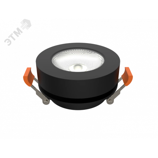 Светильник светодиодный ДВО-DL-Axel Lens 12Вт 4000K 36гр. черный