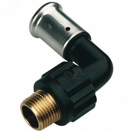 Угольник НР 14х1/2' 90 град., ПВДФ пресс