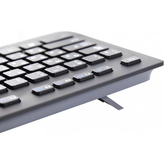 Клавиатура проводная K280e, 103 клавиши, USB-A, черный