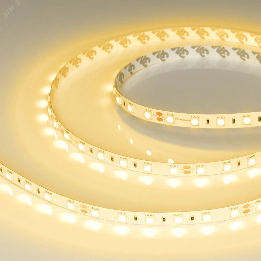 Лента RT-B60-10mm 24V Yellow (14.4 W/m, IP20, 5060, 5m) (Arlight, 14.4 Вт/м, IP20)
