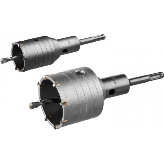 Набор коронок по бетону с оснасткой, d = 50, 68 мм, кейс, Профессионал