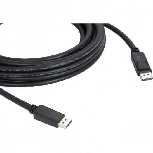 Кабель DisplayPort 1.2 M на DisplayPort M, 3.0 м., черный