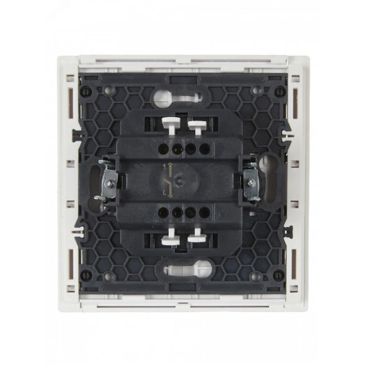 FORTE&PIANO Выключатель 1-клавишный 10А FP201 белый IEK