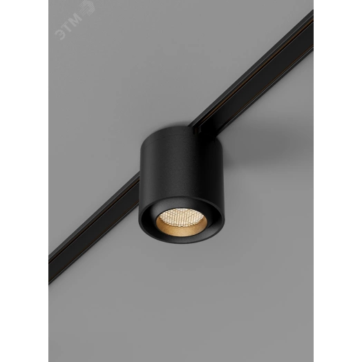 Светильник светодиодный трековый Barrel для магнитной системы Galakti 75x75 мм 6 Вт 3000 K 24 град CRI>90 черный