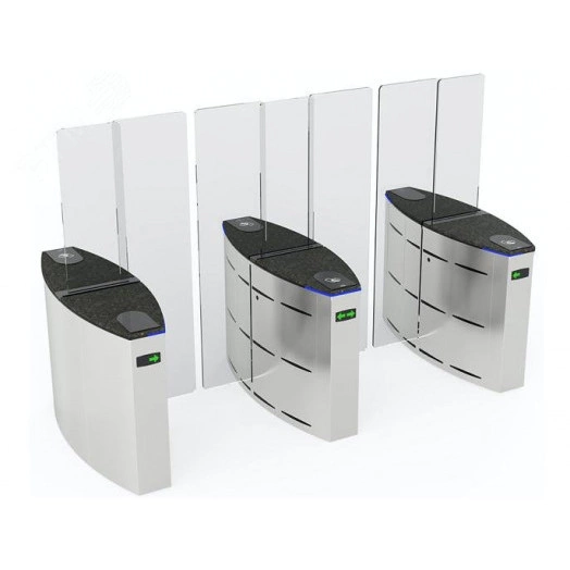 Турникет с раздвижными створками двухпроходный SLIDING GATE SG90T, ширина прохода 2 х 900 мм