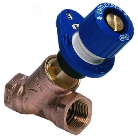 Запорно-балансировочный клапан вн.резьба DN10 PN16