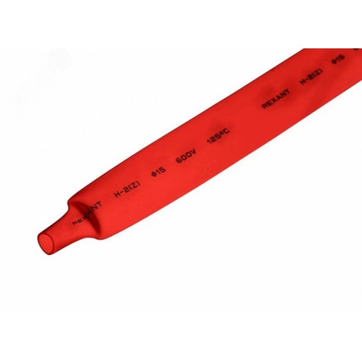 Трубка термоусаживаемая ТУТ 15,0/7,5 мм красная, 1 м