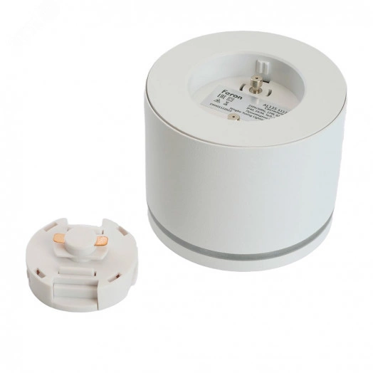 Светильник трековый на шинопровод ДПО GX53 без лампы IP40 белый