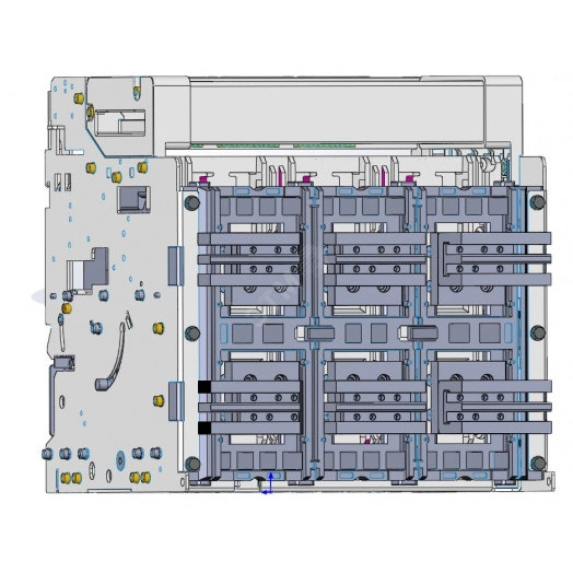 Кассета с выкатными направляющими AL-S40E3 AHFS, поставляется только в комплекте с воздушным автоматическим выключателем, выписывается отдельным артикулом.