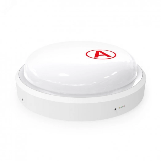 Светильник светодиодный ДБП 12 Вт 4000К 1080 лм 185-265В IP54 D205х65мм круглый Пластик аварийный с БАП 1ч ЖКХ Elementary Gauss