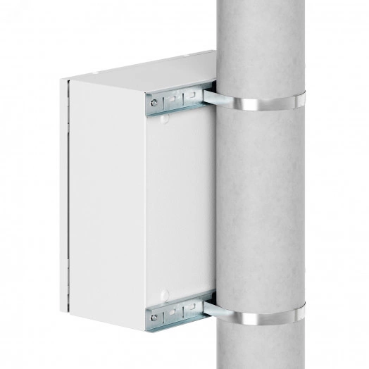 Комплект крепления на столб для навесных и клеммных корпусов, ширина корпуса 250 мм