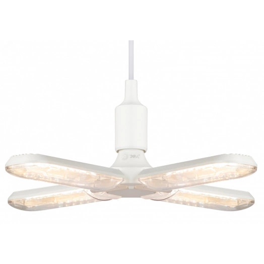 Фитолампа для растений светодиодная FITO-36W-Rа90-E27-FOLD 4-х лепестковая полного спектра 36 Вт Е27