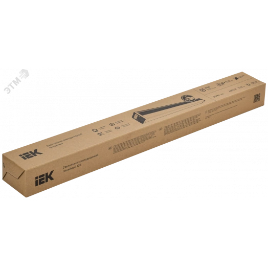 Светильник LED лин. 1011 20Вт 4000К 600мм черн. IEK