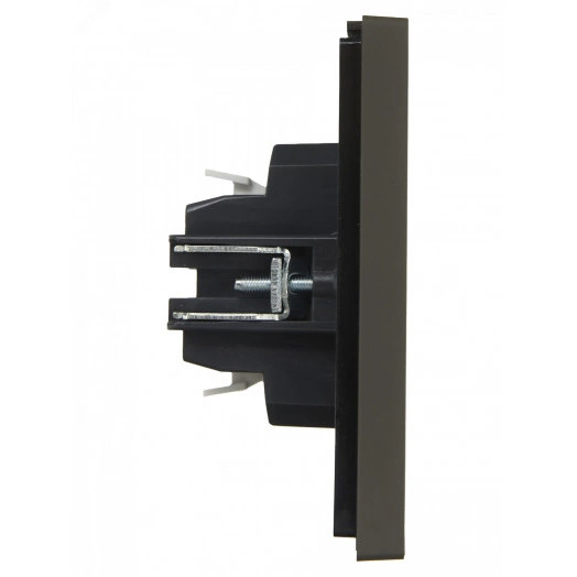 FORTE&PIANO Выключатель 2-клавишный 10А FP305 серый IEK