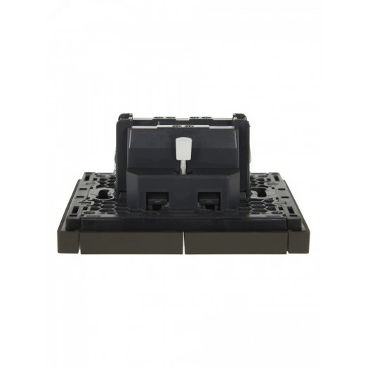 FORTE&PIANO Выключатель 2-клавишный 10А FP305 серый IEK