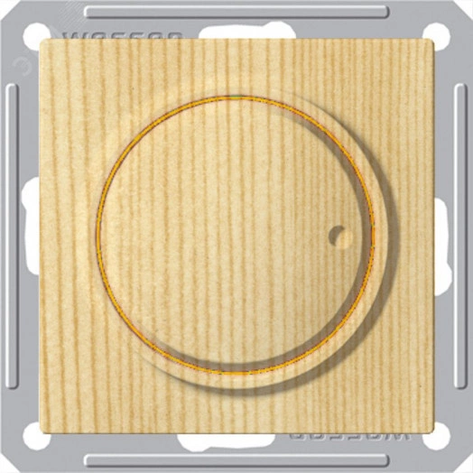 W59 светорегулятор (диммер) поворотный 400Вт 230В механизм СОСНА