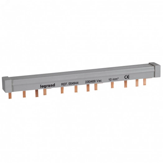 Гребёнчатая шина HX3 - стандартная - до 63 А - для винтовых зажимов - 4П - 12 модулей