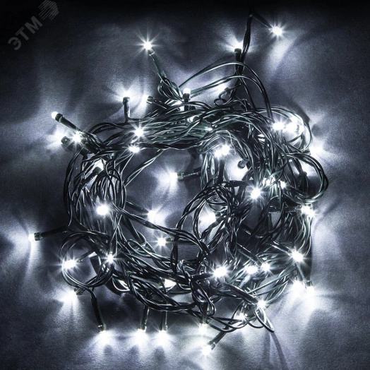 Гирлянда на елку LED 5000К 15 веток 5м IP44