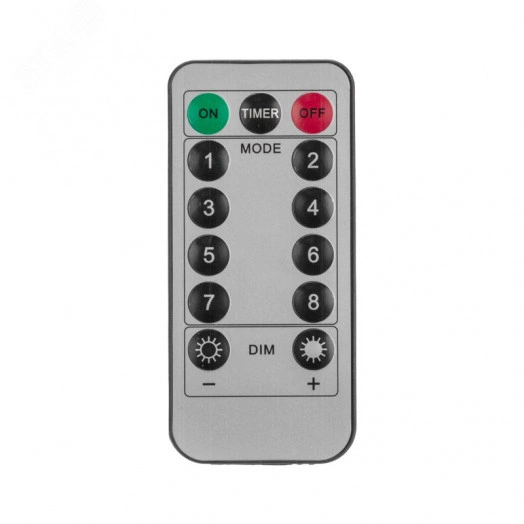 Контроллер с радиопультом для уличных гирлянд Сеть и Твинкл белый