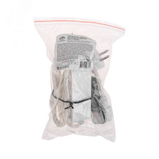 Контроллер с радиопультом для уличных гирлянд Сеть и Твинкл белый