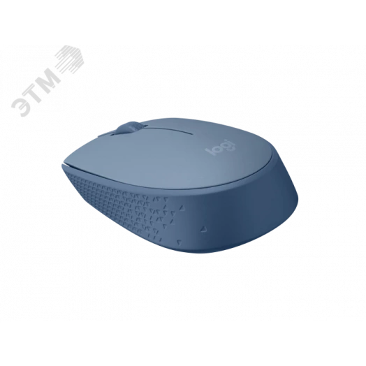 Мышь беспроводная M171, 1000 dpi, сине-серый