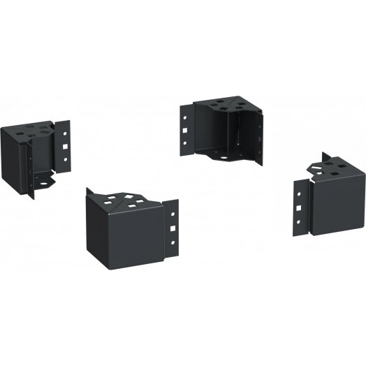 ITK by ZPAS Уголок цоколя h=100мм черный (4шт/компл) РФ