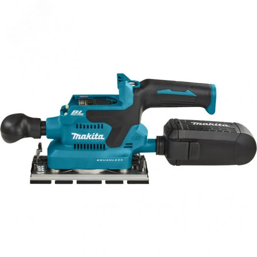 Шлифмашина вибрационная аккумуляторная бесщеточная 18В LXT, XPT, 93х228мм, 4000-12000обм (без АКБ и ЗУ)