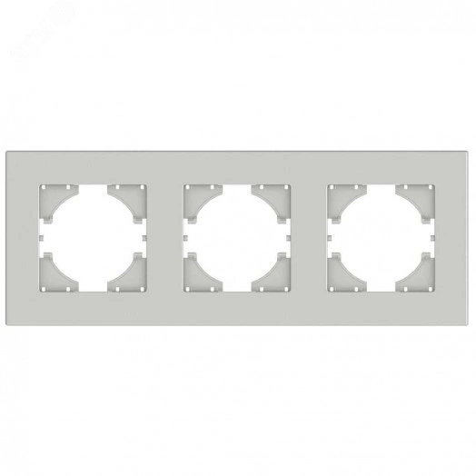 GUSI City рамка 3-местная, цвет жемчуг