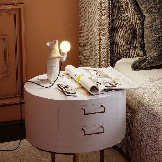 Лампа светодиодная филаментная LED 7 Вт 580 лм 4100К AC185-265В E14 шар P45 нейтральный (промоупаковка 3 лампы) Black Filament Gauss