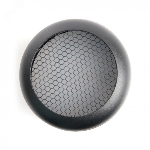 Светильник ДПО-12w GX53 без лампы черный с антибликовой сеточкой