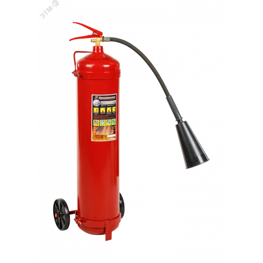 Огнетушитель углекислотный ОУ-8 ВСЕ-01 в сборе (сварная труба)