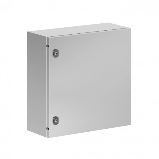 Корпус навесной STH с М/П, нержавеющая сталь AISI316, ВхШхГ 600x600x250 мм, с фланцем