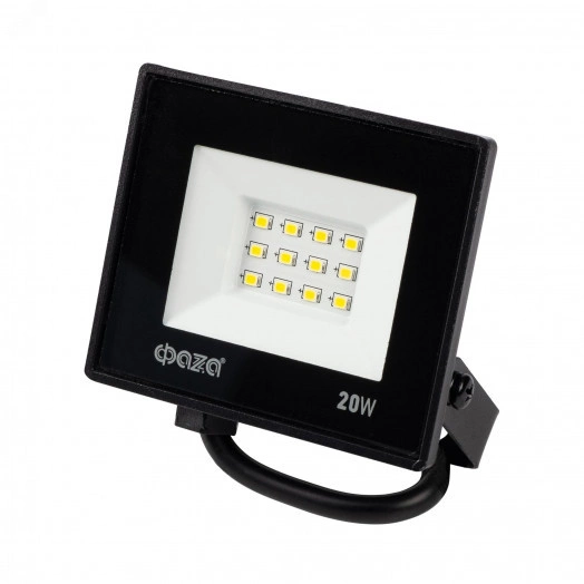 Прожектор светодиодный СДО-20 20Вт 6500К 1600Лм IP65  ФАZА