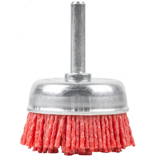 Щетка для дрели, тип ''Чашка'', нейлон, 50 мм, Profi