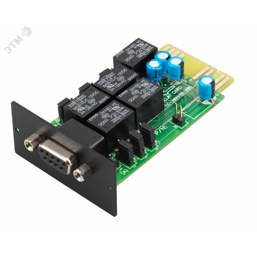 Реле карта сухих контактов DB-9 порт