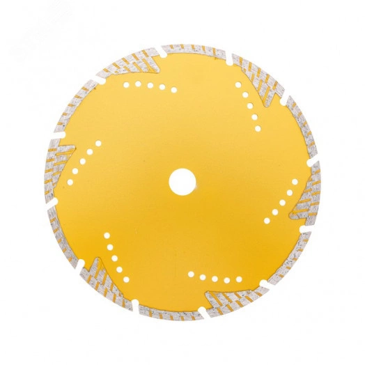 Диск алмазный отрезной Turbo сегментный с защитными секторами, 230х22,2x10 мм