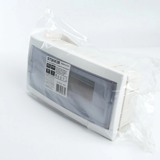 Бокс встраиваемый 12 модулей, пластик, IP20, серия Standart (КНС-12Д), EBX50-2/12-20