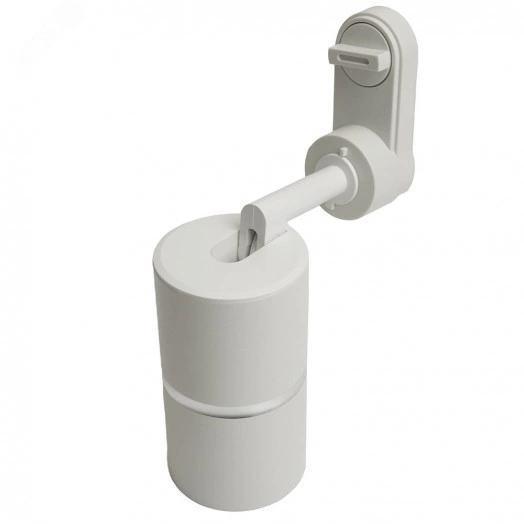 Светильник трековый на шинопровод ДПО GU10 без лампы IP40 белый серебро