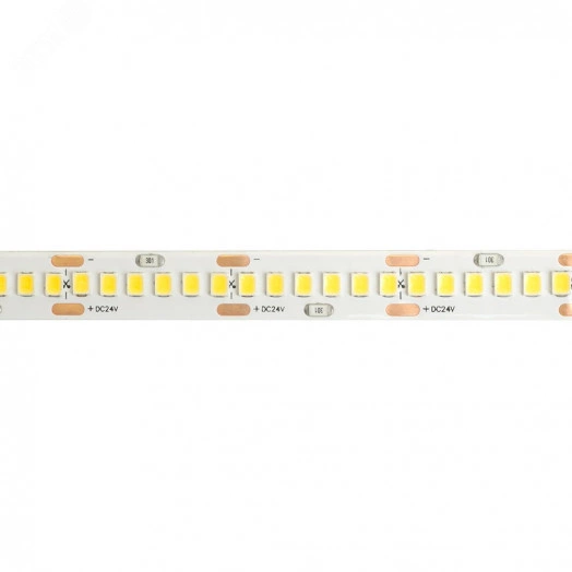 Лента светодиодная LEDх240/м 5м 22w/m 24в белый