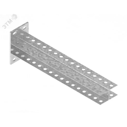 Консоль П-образная усиленная БКПУ.40.80.400.4.1